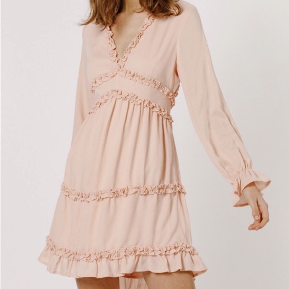 Dresses & Skirts - Blush Punk Ruffle Dress